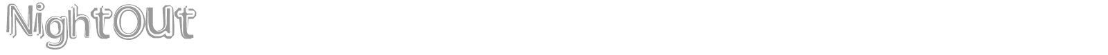 Night Out font preview